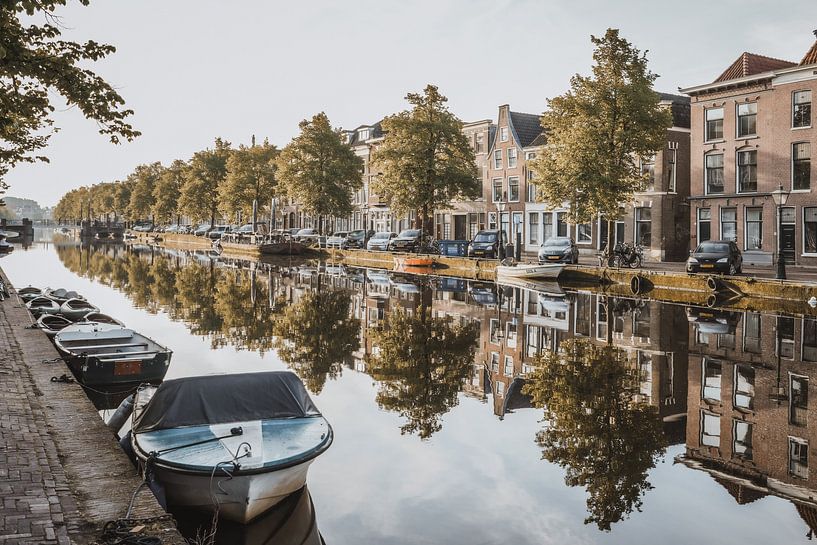 Oude Vest Leiden by Dirk van Egmond