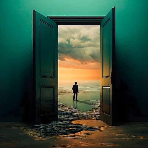 Inspired by René Magritte van Harry Hadders Design