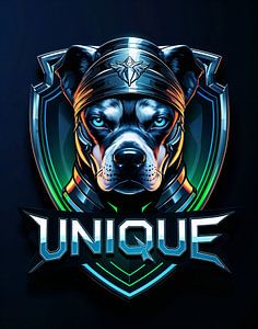 Chien aux yeux bleus