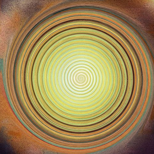 Oneindigheid 14 / Spiraal / Kleurwerveling