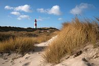 Leuchtturm List Ost auf Sylt, Nordfriesland, Deutschland von Alexander Ludwig Miniaturansicht
