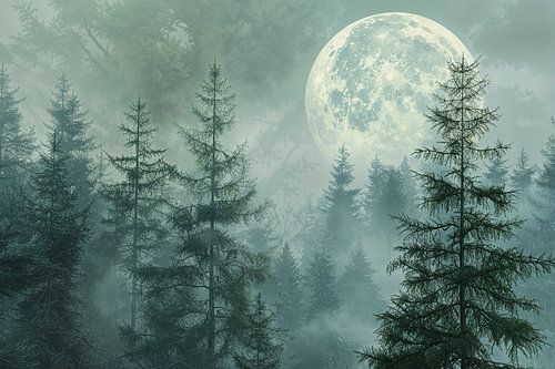 Mystiek bos