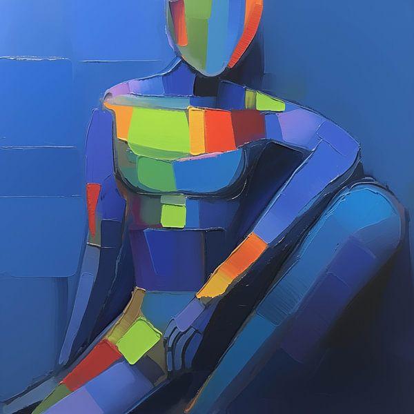 Mosaic of Reflection by Color Square