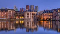 Mauritshuis Museum, Het Torentje,  Binnenhof en Skyline Den Haag van Rob Kints thumbnail