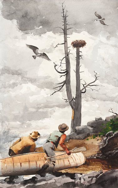 Das Adlernest, Winslow Homer von Meisterhafte Meister