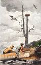Das Adlernest, Winslow Homer von Meisterhafte Meister Miniaturansicht