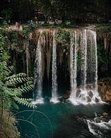 Oberer Düdenwasserfall von oben
