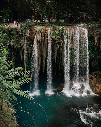 Oberer Düdenwasserfall von oben