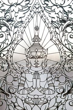 Enlightment  - Silver Pagoda Cambodja van Tessa Jol Photography