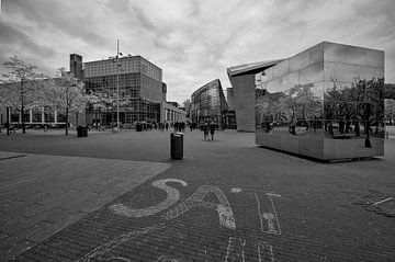 Museumplein Amsterdam van Peter Bartelings