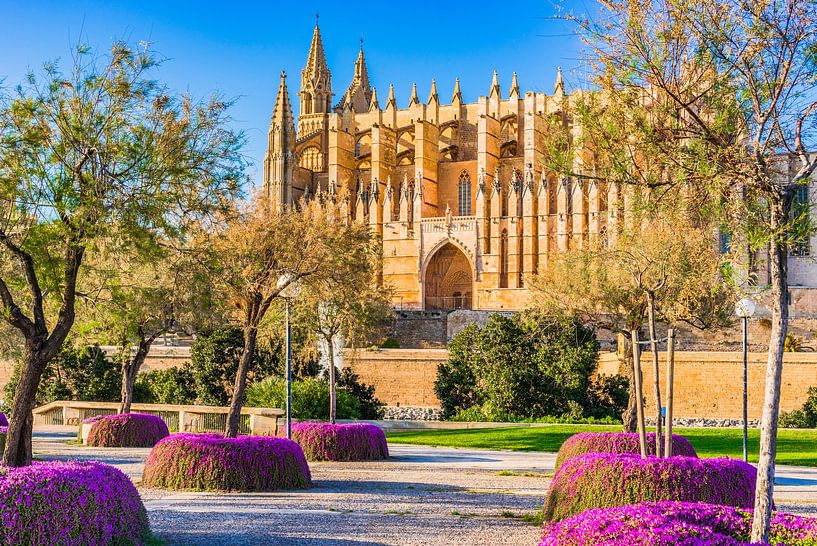Cathedral of Palma de Majorca, Spain Balearic Islands by Alex Winter