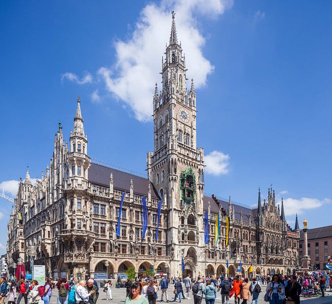 Neues Rathaus,  Marienplatz, München von Torsten Krüger