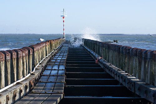 Pier at the Kazemat in Vlissingen