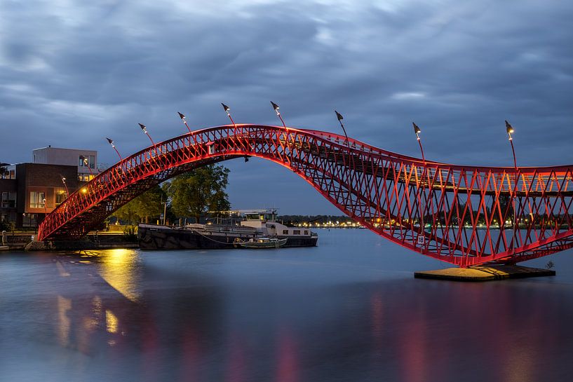 Amsterdamer Python-Brücke von Arno Prijs