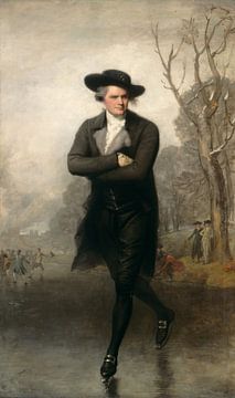 Der Schlittschuhläufer (Porträt von William Grant), Gilbert Stuart