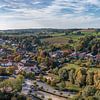 Aerial panorama of Slenaken in southern Limburg. by John Kreukniet