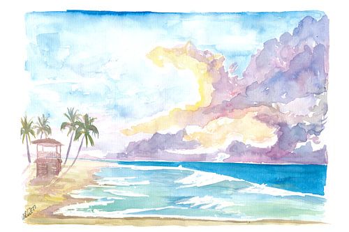 Karibische Stimmung an der Anse de Salines Martinique