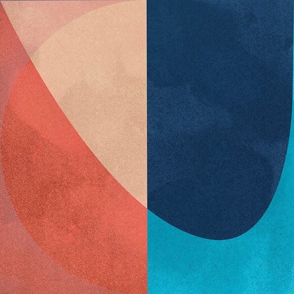 Minimal art, abstract organic forms by Studio Allee