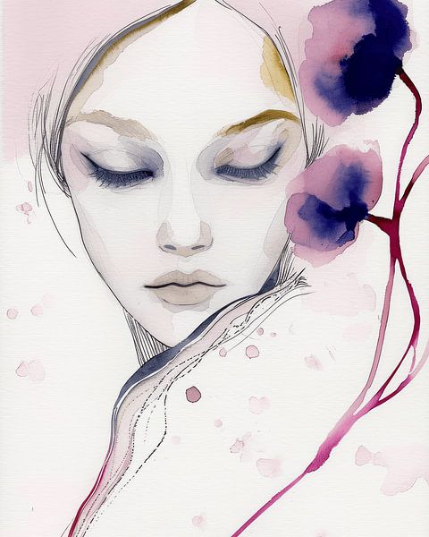 Purple romance by Carla Van Iersel