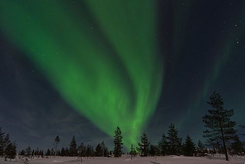 poollicht in Finland lapland 2020