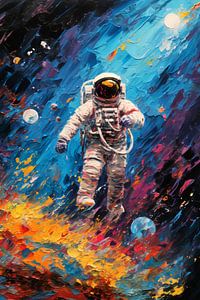 Astronaute dans l'espace sur ARTemberaubend