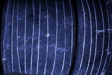 lines in blue by Dennis Maij