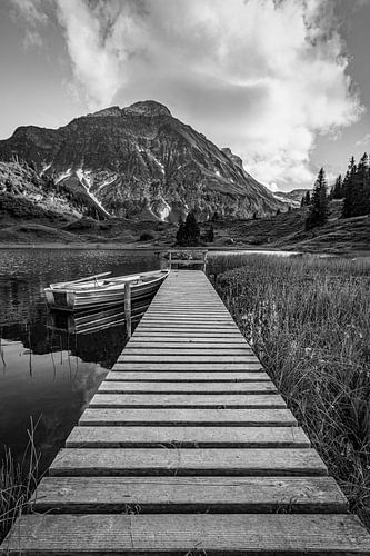Körbersee in het Lechquellengebergte