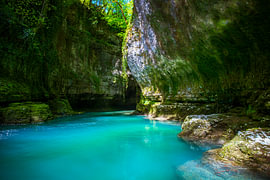 Martvili Canyon, Georgia – Turquoise Water in a Hidden Gorge