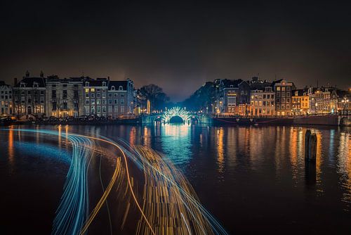 Amsterdam Light Event by Reinier Varkevisser