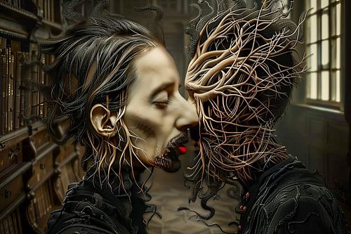 surrealistisches Porträt