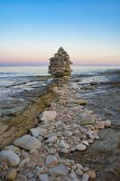 Stone man, pile of stones.