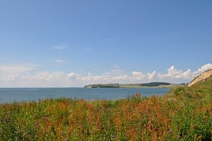 Klein Zicker mit Blick zum Groß Zicker, Rügen