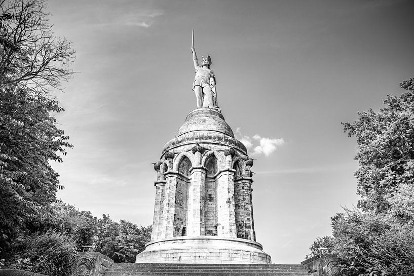 Het Hermann-monument bij Detmold van Günter Albers