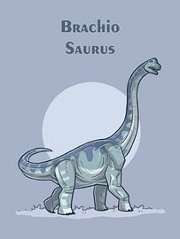 Sanfter Riese Brachiosaurus von Rizal Azhari