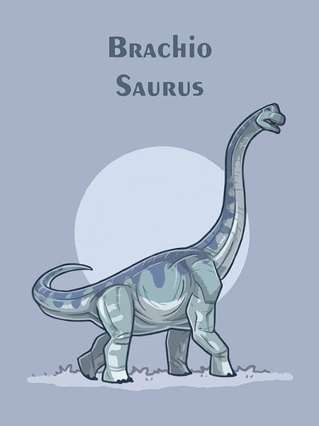 Zachte reus Brachiosaurus van Rizal Azhari