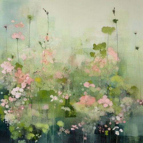 Veldbloemen in de lente