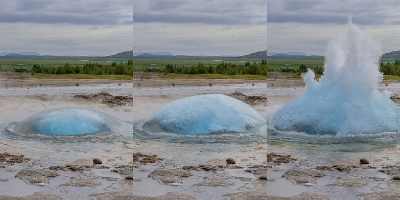Spuitende Geiser  van Karin Tebes