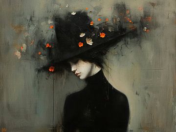 Echoes of Bloom van Abstract Schilderij