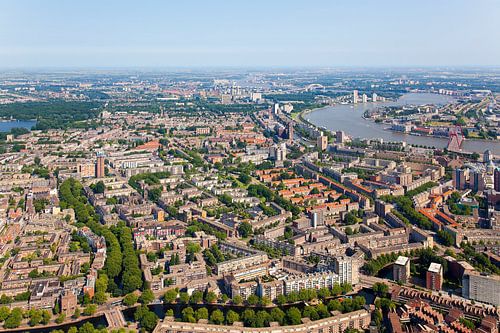 Luchtfoto Kralingen te Rotterdam