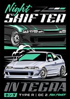 Honda Integra Type R DC2 JDM Car