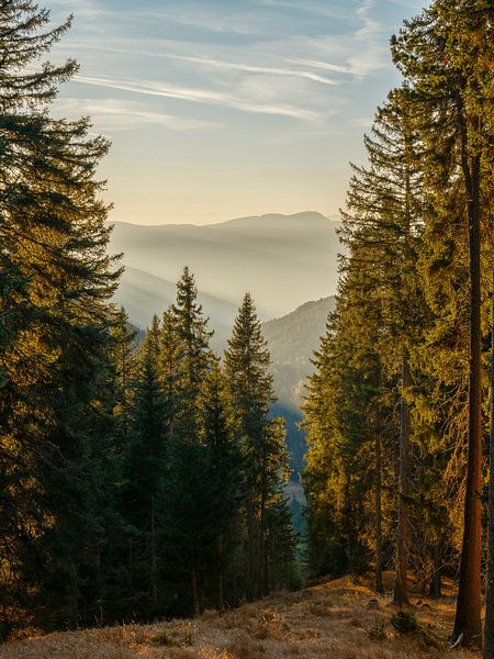 Magisches Abendglühen in den Dolomiten von Teun Ruijters