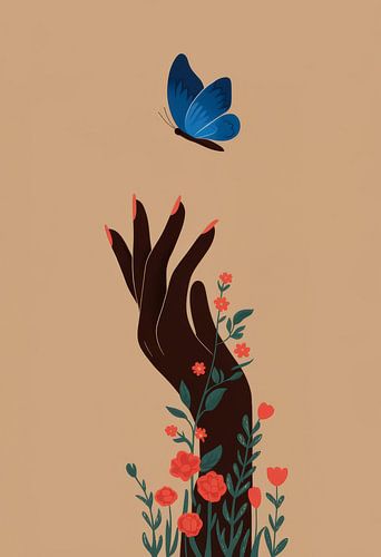 Raccordement de la main papillon