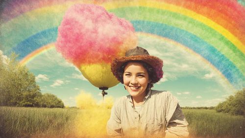 Imaginäre Reiche: Digitale Collage-Abenteuer