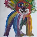 Colored Doggy von Jose Beumers Miniaturansicht