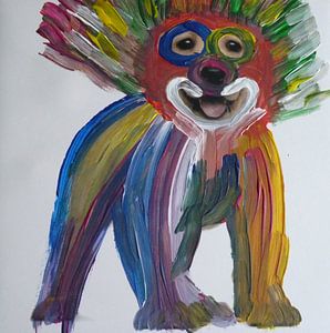 Colored Doggy van Jose Beumers