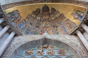 Mosaïque de la basilique Saint-Marc à Venise, Italie