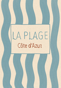 Côte d'Azur Beach Stripes