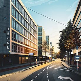 St Jacobsstraat Utrecht by Gilmar Pattipeilohy