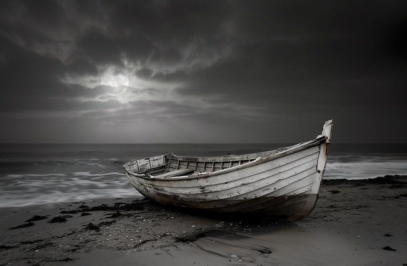 Boot in de breedte van fernlichtsicht