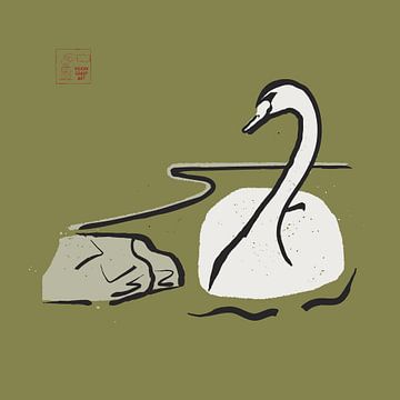 Zwaan van Vision Grasp Art